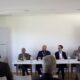 v.l.n.r.: Johannes Göllner, Clemens Jabloner, Tudor Andronic, Alexander Windbichler, Wolfgang Sobotka