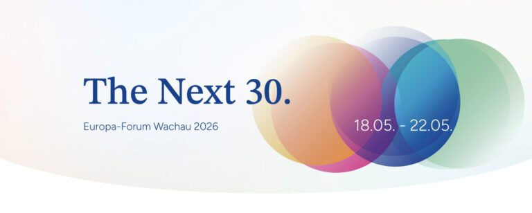 Europa Forum Wachau 2026 - The Next 30